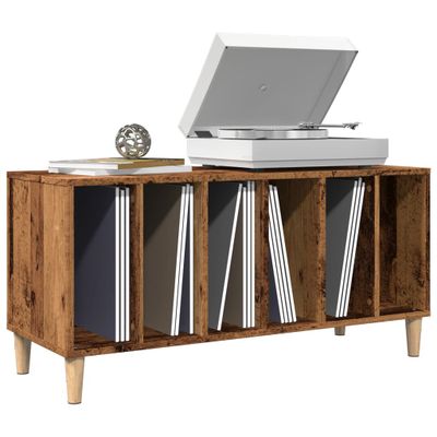 vidaXL Skrinka na platne staré drevo 100x38x48 cm kompozitné drevo
