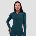 Dámsky športový top Ignite Dark Green - GymBeam, veľkosť L, veľkosť oblečenia L