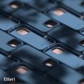 Etteri Silikónový kryt na iPhone 16 Pro Max 6,9" tmavomodrý
