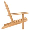 vidaXL Kreslo Adirondack tíkový masív