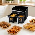 TESLA AirCook QB2065 - papierová forma pre horúcovzdušnú fritézu 22 x 14 cm (100 ks)