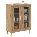 vidaXL Servírovacia skriňa Remeselný dub 69,5 x 34 x 90 cm
