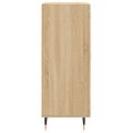 vidaXL Komoda dub sonoma 34,5x34x90 cm spracované drevo