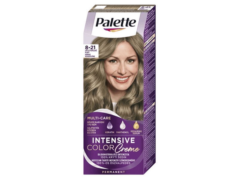 Palette Intensive Color Creme 8-21 Svetlý popolavě plavý 50 ml