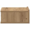 vidaXL Nástenné nočné stolíky 2 ks dub artisan 40x32x15cm sprac. drevo