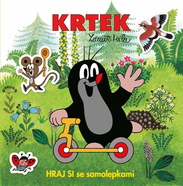 Album obrázkový Krtko 2 Hraj sa so samolepkami