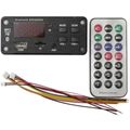 FM rádio, prehrávač MP3 s bluetooth 5.0, diaľkové ovládanie, napájanie 5-14V