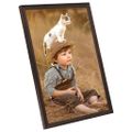 vidaXL Fotorámiky na stenu, koláž 3 ks, čierne 50x70 cm, MDF