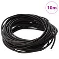 vidaXL Kožená šnúrka 1 Tmavohnedá Ø3 mm x 10 m Koža