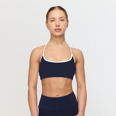 Športová podprsenka Varsity Blue - GymBeam, veľkosť XS