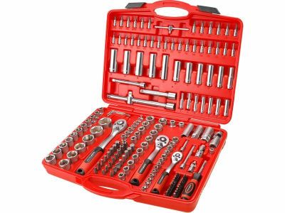 Hlavice nástrčné, sada 172ks, 1/4", 3/8", 1/2", CrV EXTOL-PREMIUM