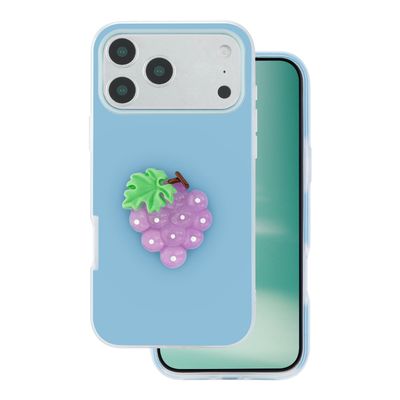 Obal Fruit 2v1 pre iPhone 17 Pro Max 6,9" modrý