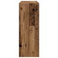VidaXL Konzolový stolík Old Wood 78x30x80 cm Engineered Wood
