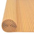 vidaXL Záhradný plot Žltá 150 x 500 cm PVC