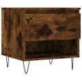 vidaXL Konferenčné stolíky 2 ks dymový dub 50x46x50cm kompozitné drevo