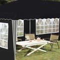 vidaXL Prístrešok na párty 575 x 289 x 245 cm Antracit