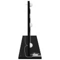 vidaXL Toaletné zrkadlo Čierny dub 100 x 45 x 18 cm Obdĺžnikový