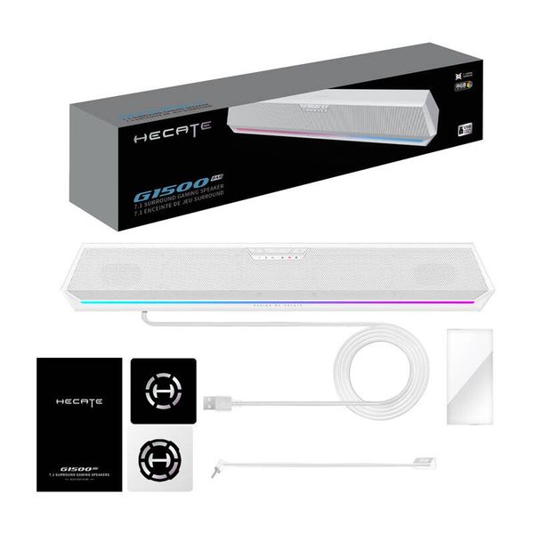 Edifier HECATE G1500 Gaming Soundbar Bar (biely)
