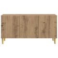 vidaXL TV skrinka 99 x 34,5 x 50 cm Dub artisan Kompozitné drevo