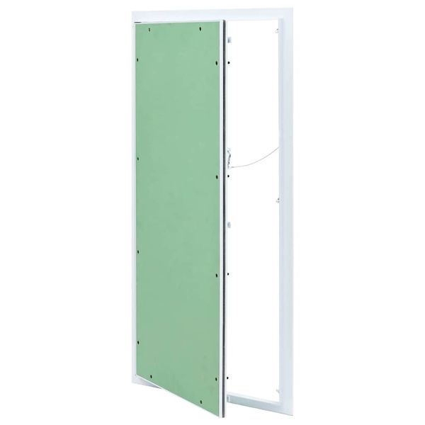 vidaXL Access Panel Zelená a strieborná 45 x 85 cm