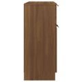 vidaXL Komoda hnedý dub 60x30x70 cm spracované drevo