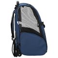 vidaXL Vozík pre domáce zvieratá 3 v 1, dizajn, modrý 48x32x(57-106) cm, oxfordská látka