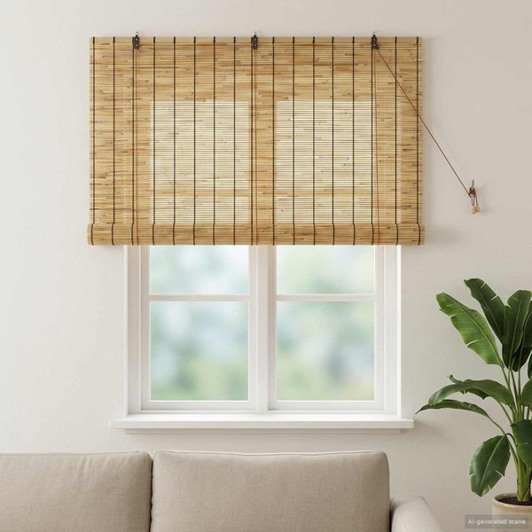 vidaXL Roleta Prírodná 140 x 160 cm Rákosie