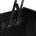 vidaXL Konferenčný stolík Čierny dub 102 x 50,5 x 46,5 cm