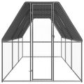 vidaXL Klietka pre sliepky 2x6x2 m pozinkovaná oceľ