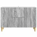 vidaXL Servírovacia skriňa Sivý Sonoma 89 x 34,5 x 60 cm