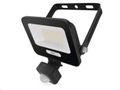 LED reflektor GLARO EMOS ZS2324B s pohybom čidlom, 20 W, čierna, IP54, 2000 lm, neutrálna biela