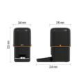 Dávkovač krmiva EMOS H6002 GoSmart, 4 l, čierny, Wi-Fi