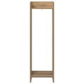 vidaXL Stojan na rastliny 2 ks Dub artisan 30 x 30 x 100 cm