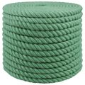 vidaXL Jutové lano 16 mm Zelená 100% Tossa juta