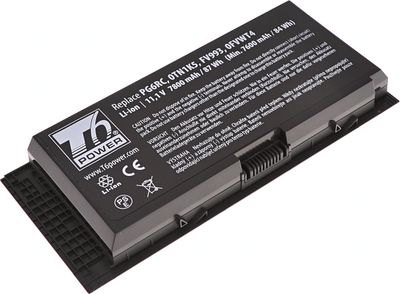 Batéria T6 Power pre Dell Precision M6700, M6800, M4800, 7800mAh, 87Wh, 9článková