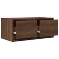 vidaXL TV skrinka, hnedý dub 60x31x25,5 cm spracované drevo