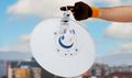 RF elements StarterDish STD-21-UM Smerová parabolická anténa, 5GHz, 21dBi 21 dBi