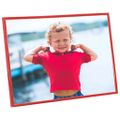 vidaXL Fotorámiky na stenu, koláž 5 ks, červené 59,4x84 cm, MDF