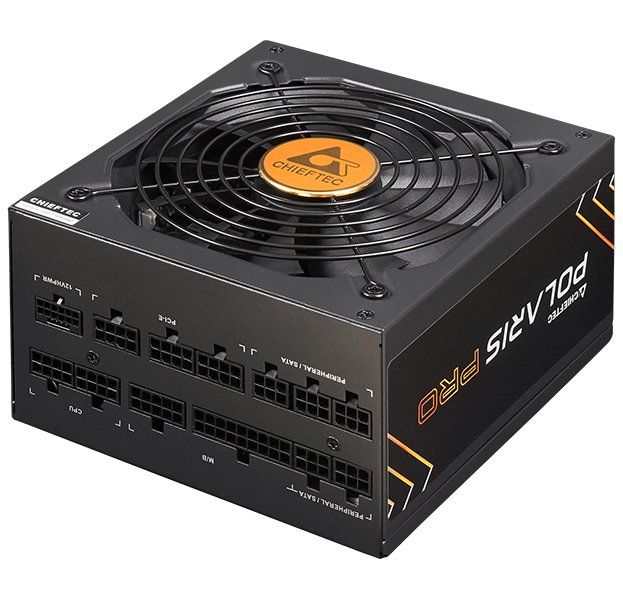 CHIEFTEC zdroj Polaris Pro / 1300W/ ATX3.0 / 135mm fan / akt. PFC / modulární kabeláž / 80PLUS Platinum Zdroj, ATX, 1300W, aktivní PFC, 135mm ventilátor, odpojitelné kabely, 80PLUS Platinum