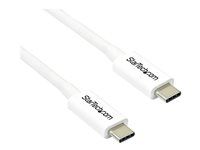 Kabel Thunderbolt - USB-C (M) do USB-C (M) - USB 3.1 Gen 2 / Thunderbolt 3 / DisplayPort 1.2 - 2 m - podporuje 4K - bílá - pro P/N: CDP2HDUACP, CDP2HDUACPW