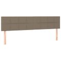 vidaXL Boxspring posteľ s matracom sivohnedý 200x200 cm látka
