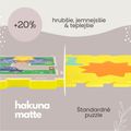 Hracia podložka Puzzle Mesto 1.2 x 1.2 m