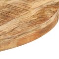 vidaXL Bistro stolík okrúhly Ø60x75 cm surové mangovníkové drevo