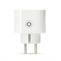 SmartLife chytrá zásuvka NEDIS WIFIP151EWT /Wi-Fi/meranie spotreby/16A/3680W/biela