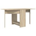 vidaXL Jedálenský stôl 138 x 70 x 73,5 cm Kompozitné drevo Dub sonoma