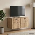 vidaXL Nástenná TV skrinka 59,5 x 31 x 30 cm Dub artisan