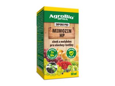 Prípravok proti plesniam so zinkom AGROBIO Inporo Pro Mimozin HP 50ml