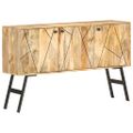 vidaXL Komoda 118x30x75 cm mangovníkový masív
