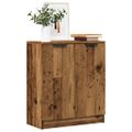 vidaXL Komoda staré drevo 60x30x70 cm kompozitné drevo