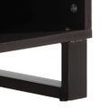 vidaXL TV skrinka 100x34x46 cm, surový mangový masív